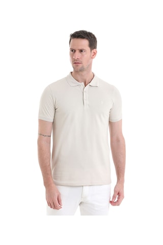 Hatemoğlu 3536etc22c02 Regular Fit Pamuk Polo Yaka Erkek Tişört Bej
