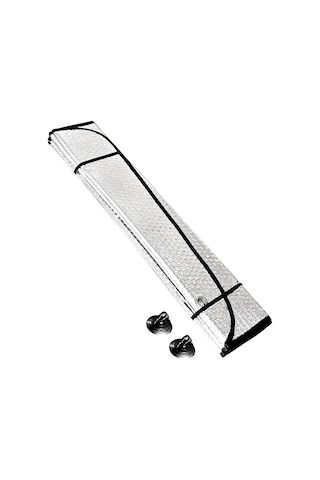 Katlanabilir Araç Ön Cam Güneşlik, Uv Koruyucu, Universal Boy Oto Güneşlik, Katlanabilir Dışı Metalize, 130x60 Diğer