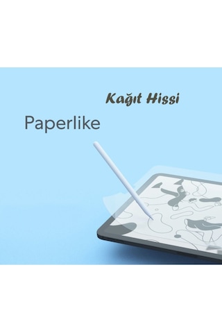 Galaxy Tab S7 Fe 12.4'' Sm-t733 Uyumlu Paperlike Nano Kırılmaz Ekran Koruyucu Kağıt Hissi