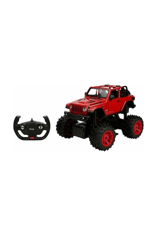 Rastar 1:14 Jeep Wrangler Rubicon Uzaktan Kumandalı Araba Kırmızı G1b887941ss1- 1