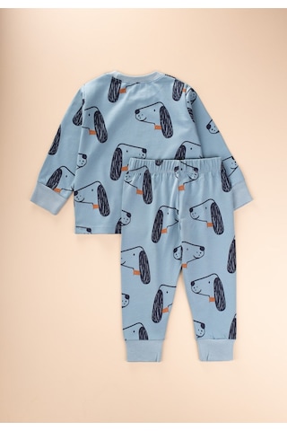 Cigit Pijama Takım 1-7 Yaş Mavi