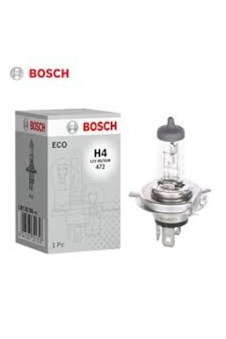Bosch 12 Volt 60/55 Watt H4 Ampul - 10 Adet Bosch 12 Volt 60/55 Watt H4 Ampul - 10 Adet