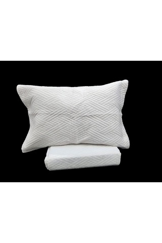 Taytüyü Nubuk Yatak Örtüsü Tek Kişilik Vicenza Kemik Çok Renkli