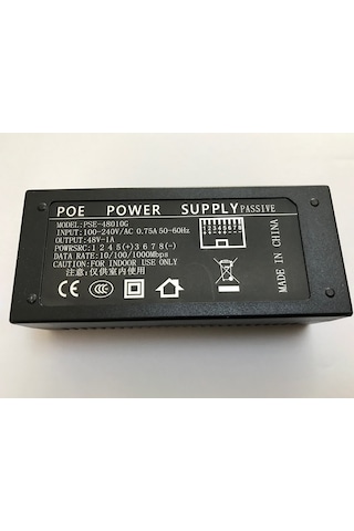 Gigabit 48 Volt 1Amper Poe Oem Adaptör Ubnt Poe 48 24W G Uyumlui