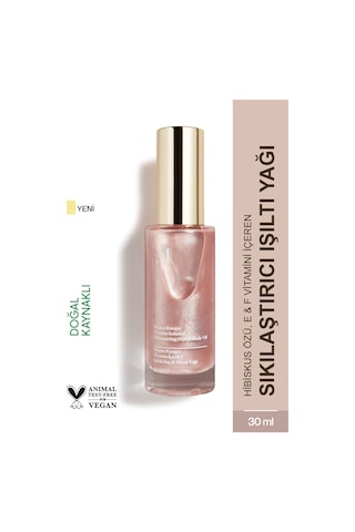 Misbahçe Sloane Ranger Vitamin İçerikli Işıltılı Saç & Vücut Yağı Vanilya 30 Ml