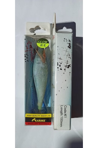 Glow Squid Jig 10 Cm Fosforlu Kalamar Zokası 5'li Set