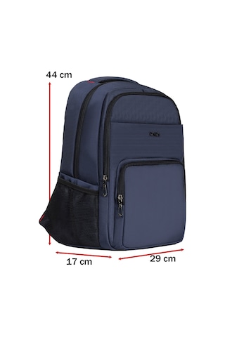 Case Club Dada 13 Günlük Okul Sırt Çantası Ortopedik 15.6 İnç Usb Girişli Lacivert