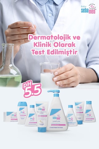 Baby pH 5.5 Bisabolol İçerikli Koruma ve Bakım Sağlayan Yenidoğan Bebek Şampuanı 500 ml