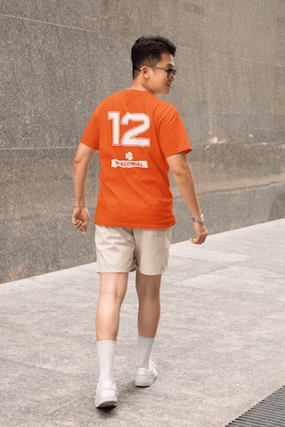 Fnbx Ayrton Senna T-shirt Turuncu