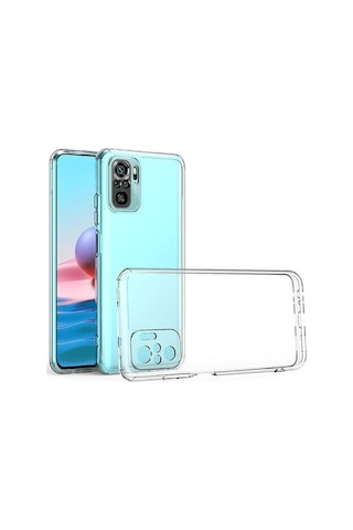 Xiaomi Poco M5s İle Uyumlu Kılıf Şeffaf Kamera Korumalı Esnek Silikon Telefon Kılıfı Kapak