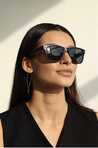 Unisex Güneş Gözlüğü Kemik Model Çerçeveli Uv Korumalı Çok Renkli