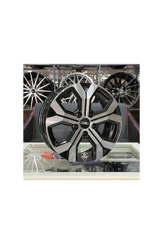 16 İnç 5x114.3 Yeni Renault Dacıa Duster Black Diamond Jant Takımı 4adet