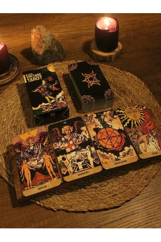 Vintage Tarot Destesi - 78 Kart