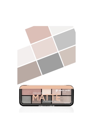 Pierre Cardin Forever Flawless Matte Eyeshadow Palette - Far Paleti 8'li 0