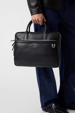 Guess Monaco Laptop Bag S Erkek Bilgiseyar Çantası Hmmogrp6147 Hmmogrp6147 Bla