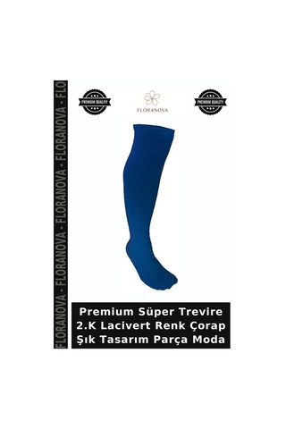 Floranova Premium Süper Trevire 2.k Lacivert Renk Çorap Şık Tasarım Parça Moda Diğer