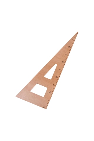 Üçgen Riga Cetvel 45 Cm Karışık