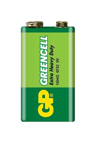 Gp 1604g-b Greencell 9 Volt Pil 10lu Paket -92435