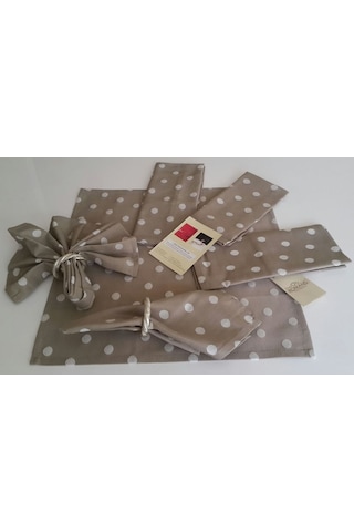 Mutfak Peçetesi Caro Point 40X40 Cm 6'Lı Zeytin Yeşili (428756681)