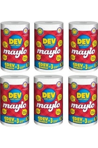 Dev Kağıt Havlu 6'lı Paket