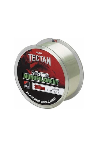 Tectan Superior 300m Green Transparant Monofilament Misina 0.25mm