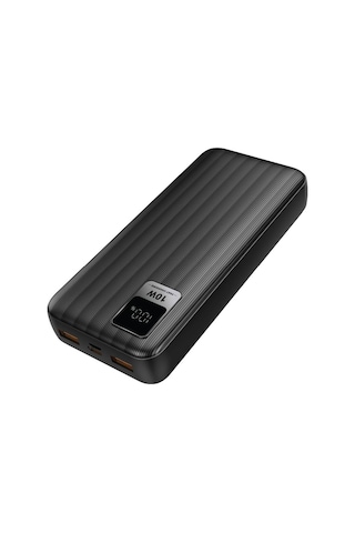 Dexim K52 DCA0052 20.000 mAh LED Göstergeli Powerbank Siyah