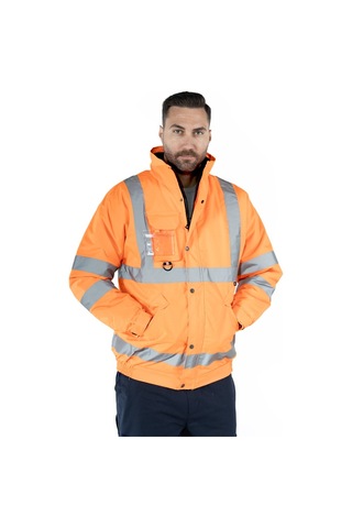 Hi-vis İş Montu Turuncu