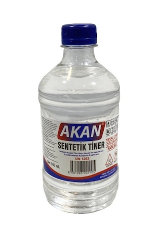 Akan Sentetik Tiner 500 Ml 1 Adet Kaliteli Tiner Akan Sentetik Tiner 500 Ml 1 Adet Kaliteli Tiner