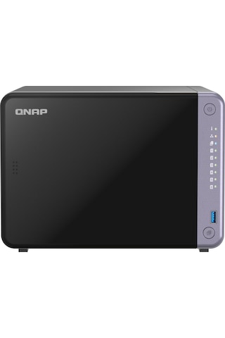 Qnap 6diskli Alpine Al524 Qc-8gb Ram-2-10gbe Sfp+ Nas Server Ts-632x 50296