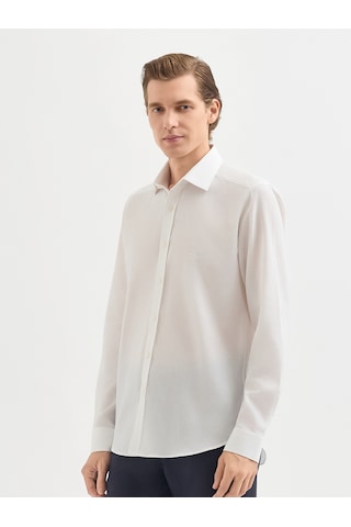 Karaca Erkek Slım Fıt Gömlek-beyaz 11.25w.04.011 Beyaz
