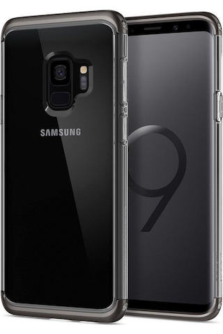 Spigen Galaxy Uyumlu S9 Kılıf Neo Hybrid Nc Crystal Gunmetal