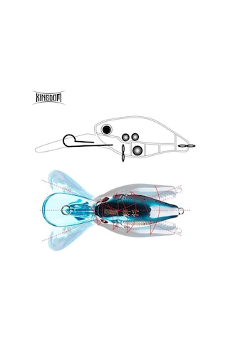 Krallık Balıkçılık Sert Mini Minnow Crankbaits Küçük Cranks Yemler Batan Cazibesi 5 Cm 5g Vmc 3516 İle Wobblers Lures