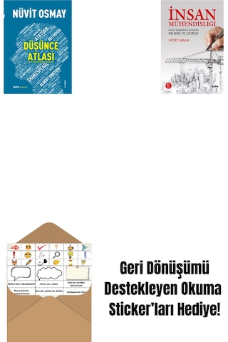 Düşünce Atlası + İnsan Mühendisliği + Okuma Sticker'ları