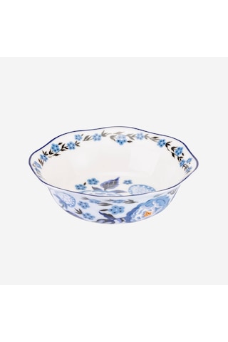 Cath Kidston Mavi Porselen Kase 14,5 Cm