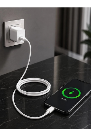 Znv Zenvia Mey İthalat Usb-a To Type-c Şarj Kablosu 2 Metre Uzun Kablo Znv2025 Cmn Belirtilmemiş