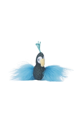 M-pets Plume Peaock Catnipli Kedi Oyuncağı Blue