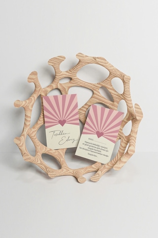 Çift Yön Desenli Teşekkür Kartı Thank You Cart Pytktskk22