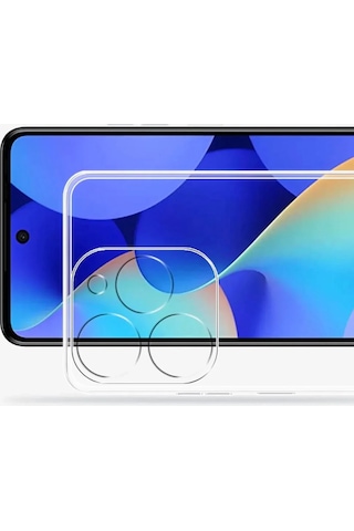 Gld-spt- Newface Tecno Spark Go 2024 Kılıf Lüx Şeffaf Silikon