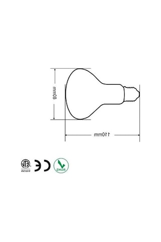 Kızılötesi Isıtıcı Lambalar, 100 Watt İle Sürüngenler İçin