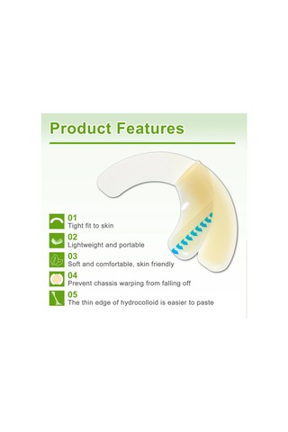 20 Adet Elastik Ostomi Bariyer Şeritleri Hidrokolloid Su Geçirmez Sızıntı Cilt Yapışkanlı Ostomi Bariyer Bandı Kolostomi Çantası