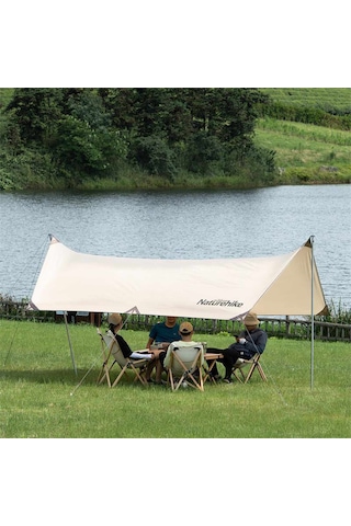 Naturehike Direkli Canopy Tente 300x500cm Kahverengi