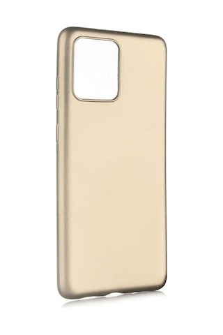 Galaxy S20 Ultra Kılıf Zore Premier Silikon Kapak Gold