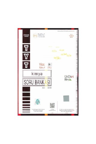 Üç Dört Beş Üçdörtbeş 345 Tyt Kimya Soru Bankası 2022 Model