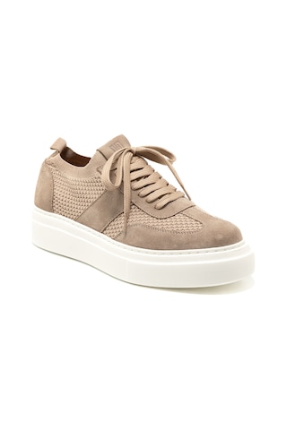 Grey Sneaker Günlük Erkek 23954 Huds Triko Logolu Gri