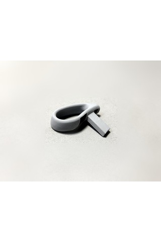 Vw Lupo 1999-2006 Koltuk Yatırma Tilt Kolu Ön Sol Gri 3d
