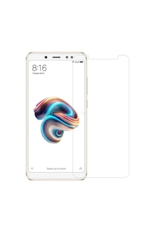 Xiaomi Redmi 5+ Plus Kırılmaz Cam Ekran Koruyucu Şeffaf (246059100)