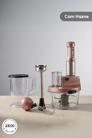 Karaca Mastermaid Prosteel Uzun Blender Ayaklı 6 Bıçaklı 2500 W Cam Mutfak Robotu