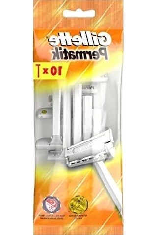 Kullan At Tıraş Bıçağı - 10 Adet Çift Bıçaklı, Krom Kaplama