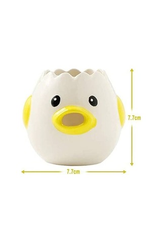 Küçük Mutfak Aleti Yumurta Ayırıcı Seramik Mutfak Eşyaları B Diğer