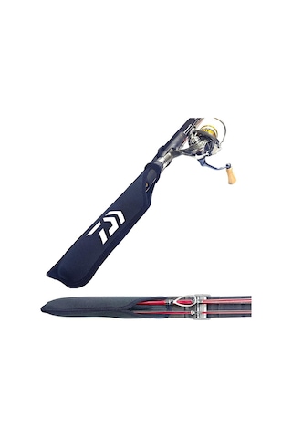 Daiwa Neopren Ayarlanabilir Lastikli Kamış Koruma Kılıfı - Spin